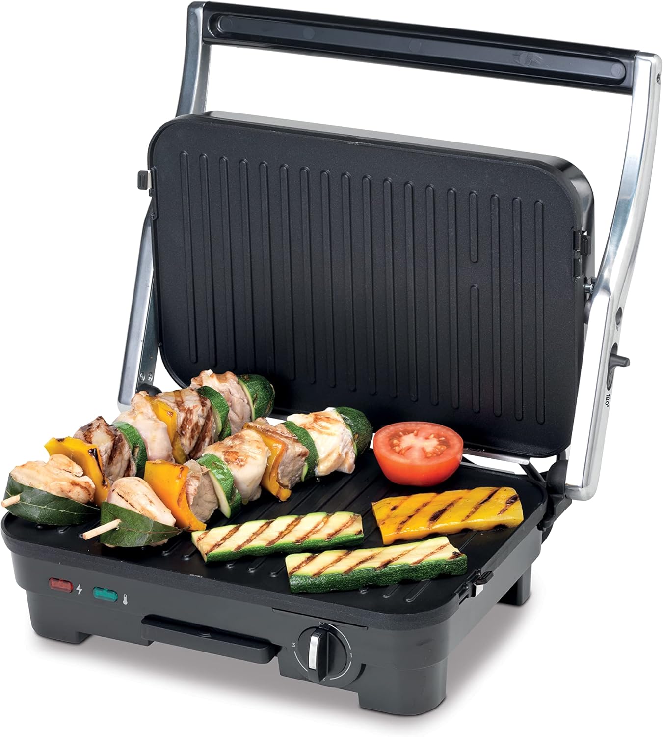 Kenwood HGM50 Contact Grill – 1800W Professional Grilling with Adjustable Air Vent