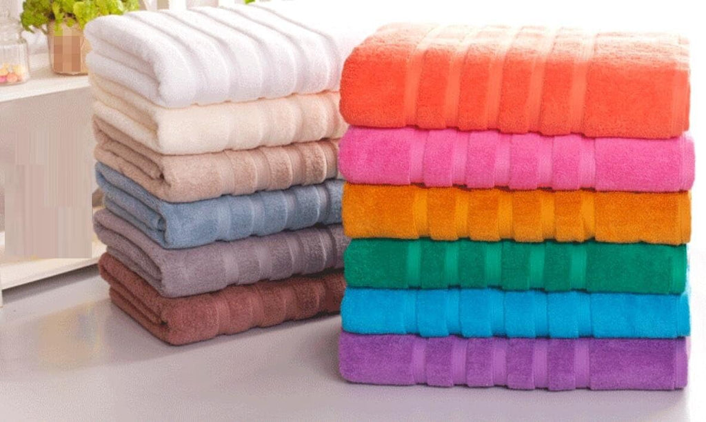 Cotton Towels – Super Jumbo Bath Sheets, Soft & Absorbent | Multi-Color