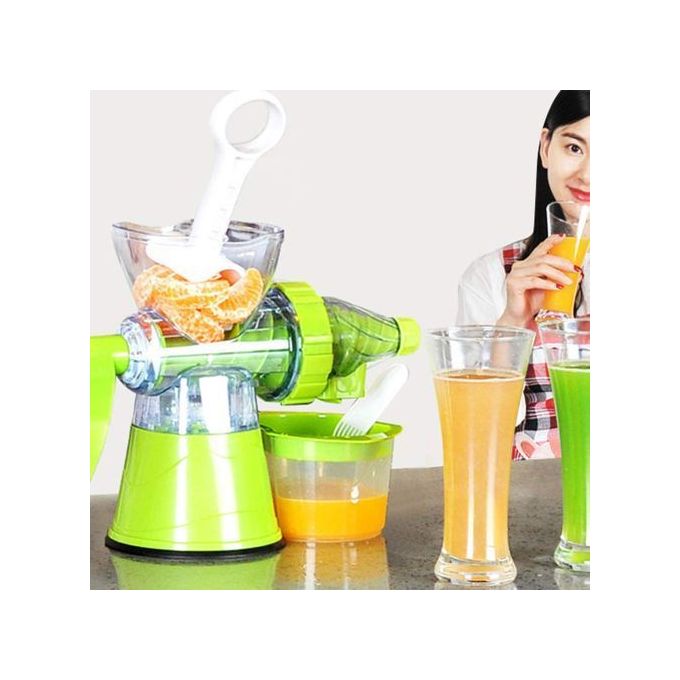 Multi-Function Manual Juicer | Hand Crank Fruits & Vegetable Blender | 250ml Portable Kitchen Tool