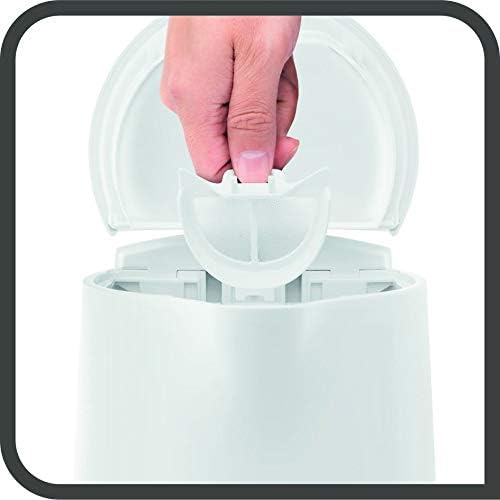 Tefal KO200127 Electric Kettle – 1.7L, 2400W Fast Boil, White Plastic