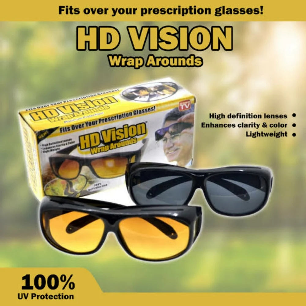 HD Driving Glasses | UV Protection Anti-Glare Night Vision Eyewear