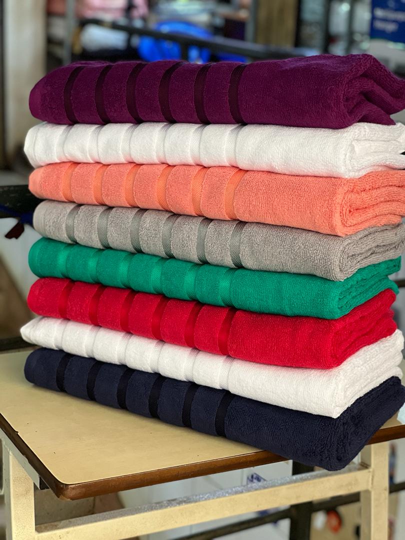 Cotton Towels – Super Jumbo Bath Sheets, Soft & Absorbent | Multi-Color