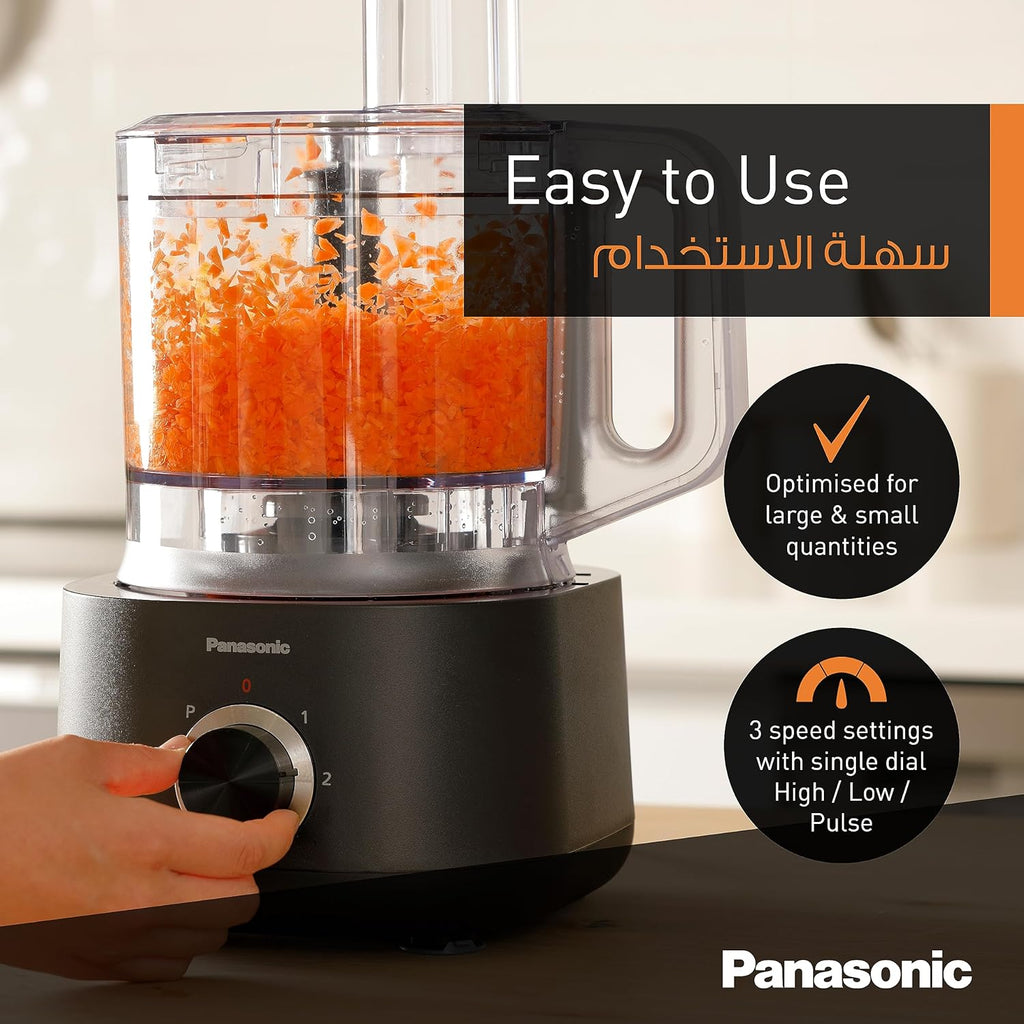 Panasonic MK-F510KTZ 800W 9-in-1 Food Processor – Your Kitchen’s Power Player