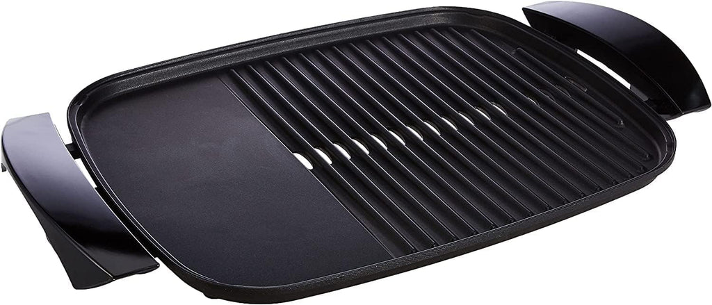 Kenwood HG266 Contact Health Grill – 2000W Family-Sized Griddle with Glass Lid