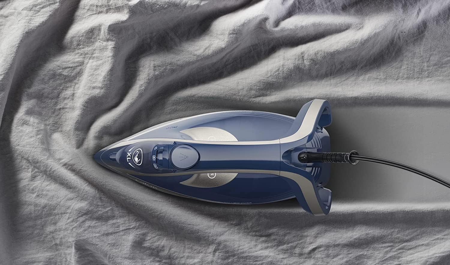TEFAL Smart Protect+ Steam Iron – 2800W, Auto Temp Control, Non-Stick Soleplate, Made in France