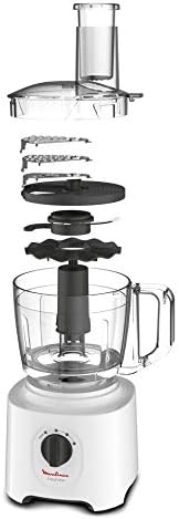 Moulinex Easy Force 2.4L Food Processor, FP247127 – 800W Power + 25 Functions for Effortless Prep