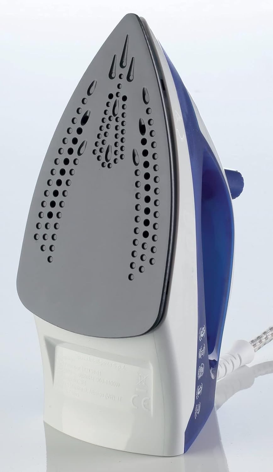 Kenwood STP01.000WB Steam Iron – 1100W with Non-Stick Soleplate