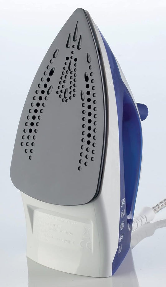 Kenwood STP01.000WB Steam Iron – 1100W with Non-Stick Soleplate
