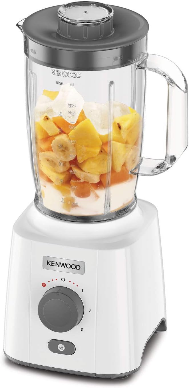 Kenwood BLP41.C0WH 650W Blender + 2L Plastic Jug & Multi Mill.