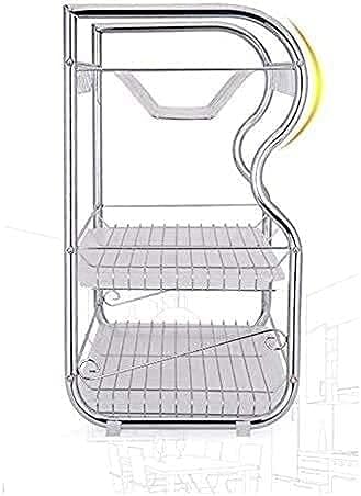 Drainer Rack Stainless 3-Layers – Space-Saving, Durable Dish Drying & Organizing Rack - LIFE STORES UGANDA