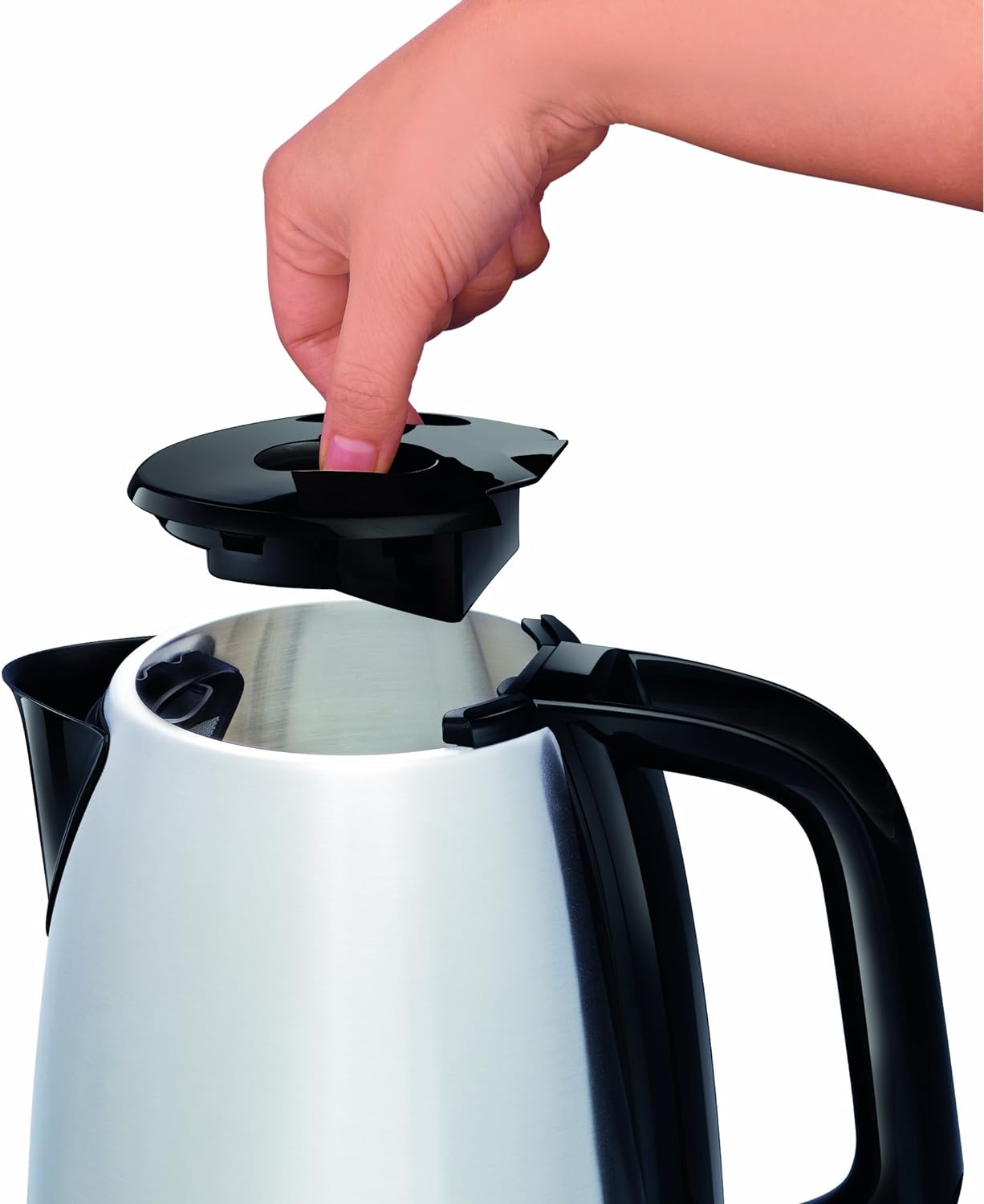 Tefal Dialog KI150D27 Stainless Steel Kettle – 1.7L, 2400W Fast Boil with 360° Base & Safety Shut-Off