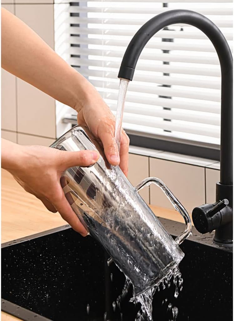 Borosilicate Glass Water Carafe with Lid | Iced Tea & Fruit Infuser Jug