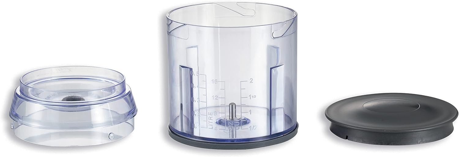 Kenwood 400W Electric Food Chopper – Dual Speed, Quad Blade, Ice Crush, 500ml Bowl