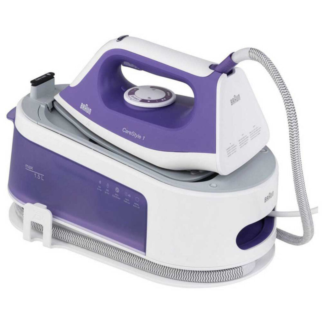Braun IS1014VI Steam Generator – 2200W Pro Iron with 360g/min Steam Shot