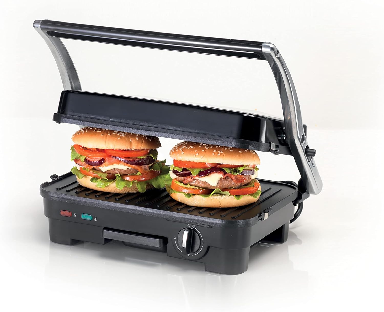 Kenwood HGM50 Contact Grill – 1800W Professional Grilling with Adjustable Air Vent