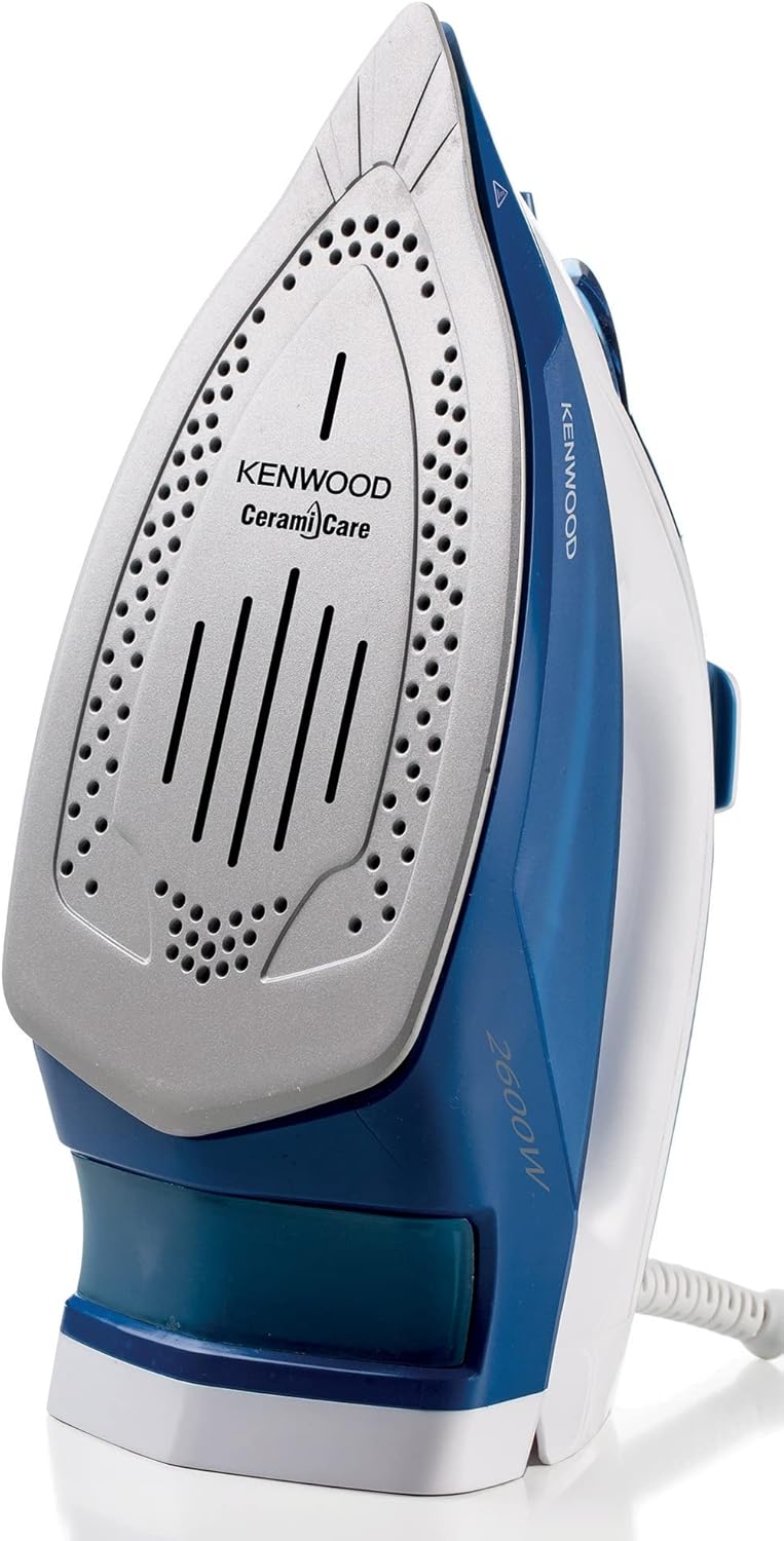 Kenwood STP70 2600W Ceramic Steam Iron – 350ml Tank, Anti-Calc, Self-Cleaning
