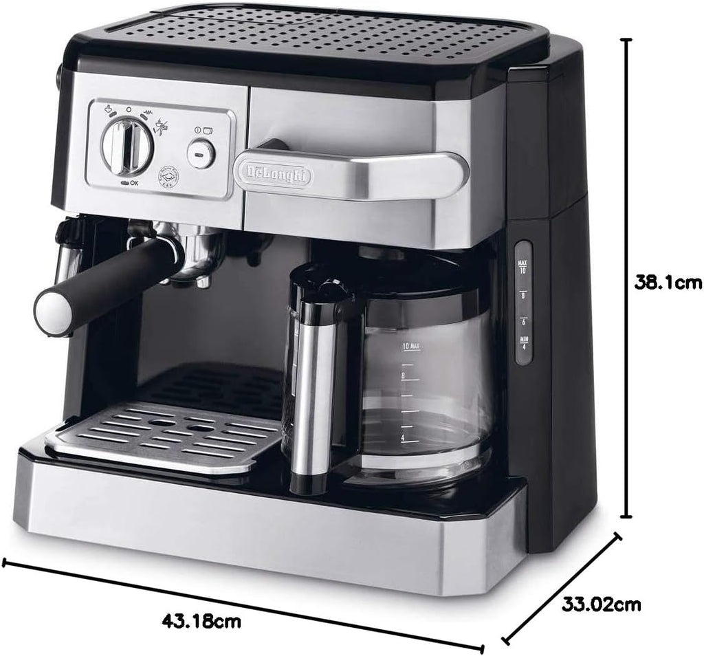 De'Longhi BCO 421.S Combike Coffee Maker – The Ultimate All-in-One Coffee Experience
