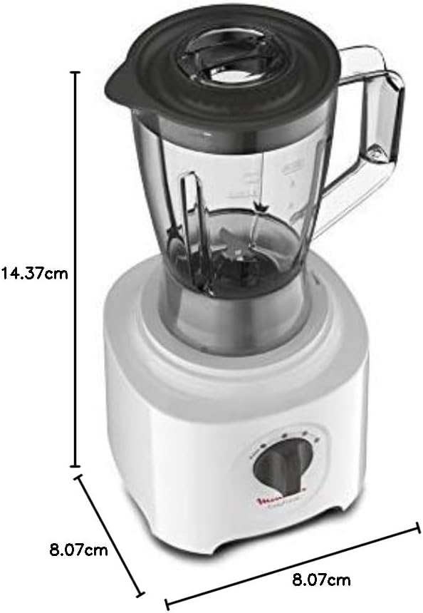 Moulinex Easy Force 2.4L Food Processor, FP247127 – 800W Power + 25 Functions for Effortless Prep