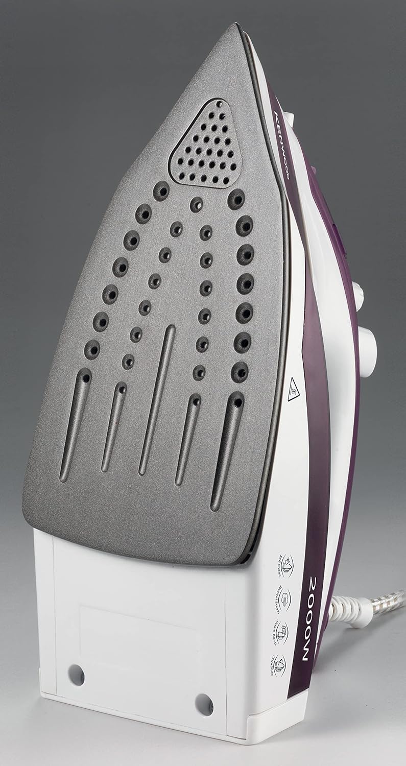 Kenwood STP40.000WP Steam Iron – 2000W Power with Teflon Soleplate