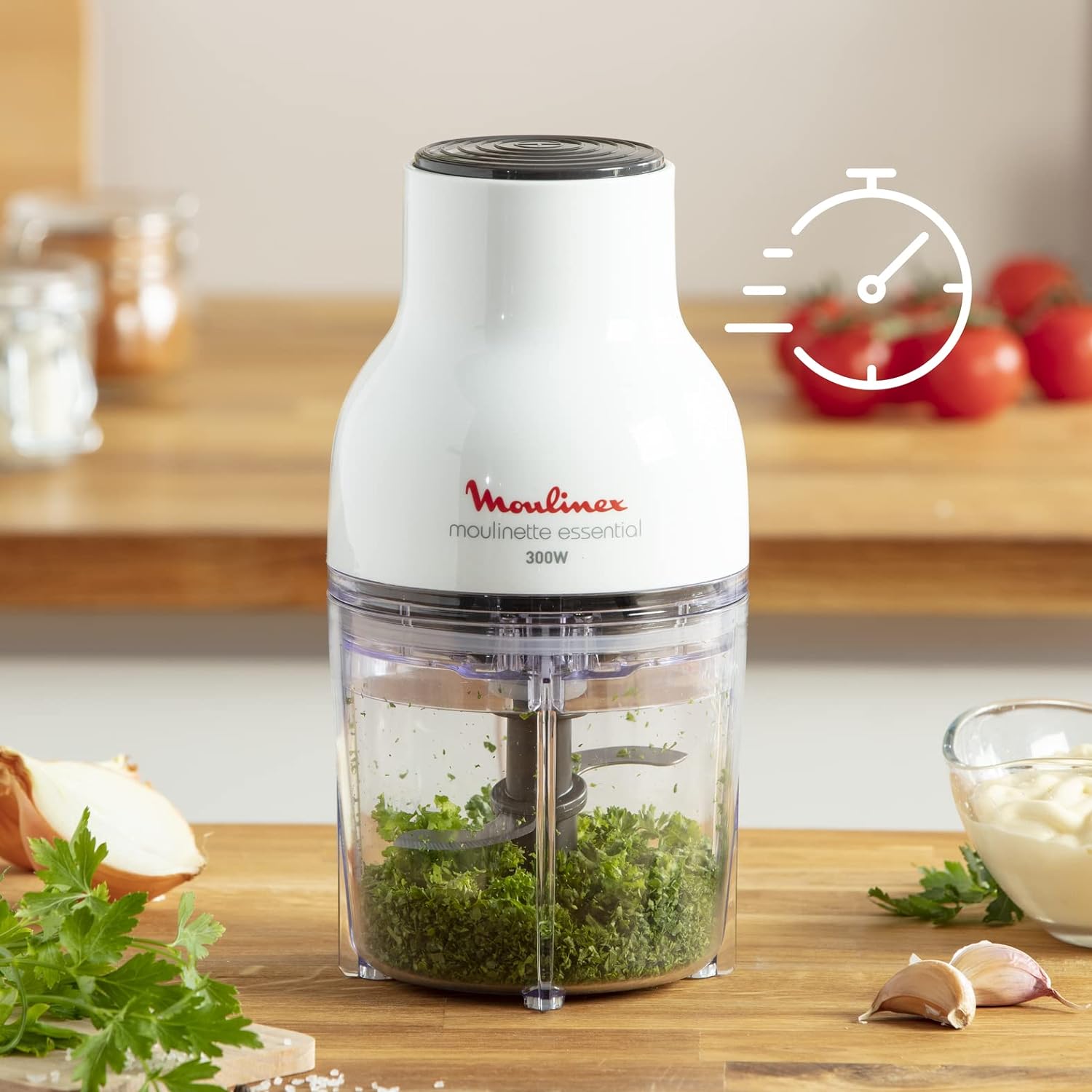 Moulinex DJ520127 300W Chopper & Mill – Compact Power for Flawless Chopping