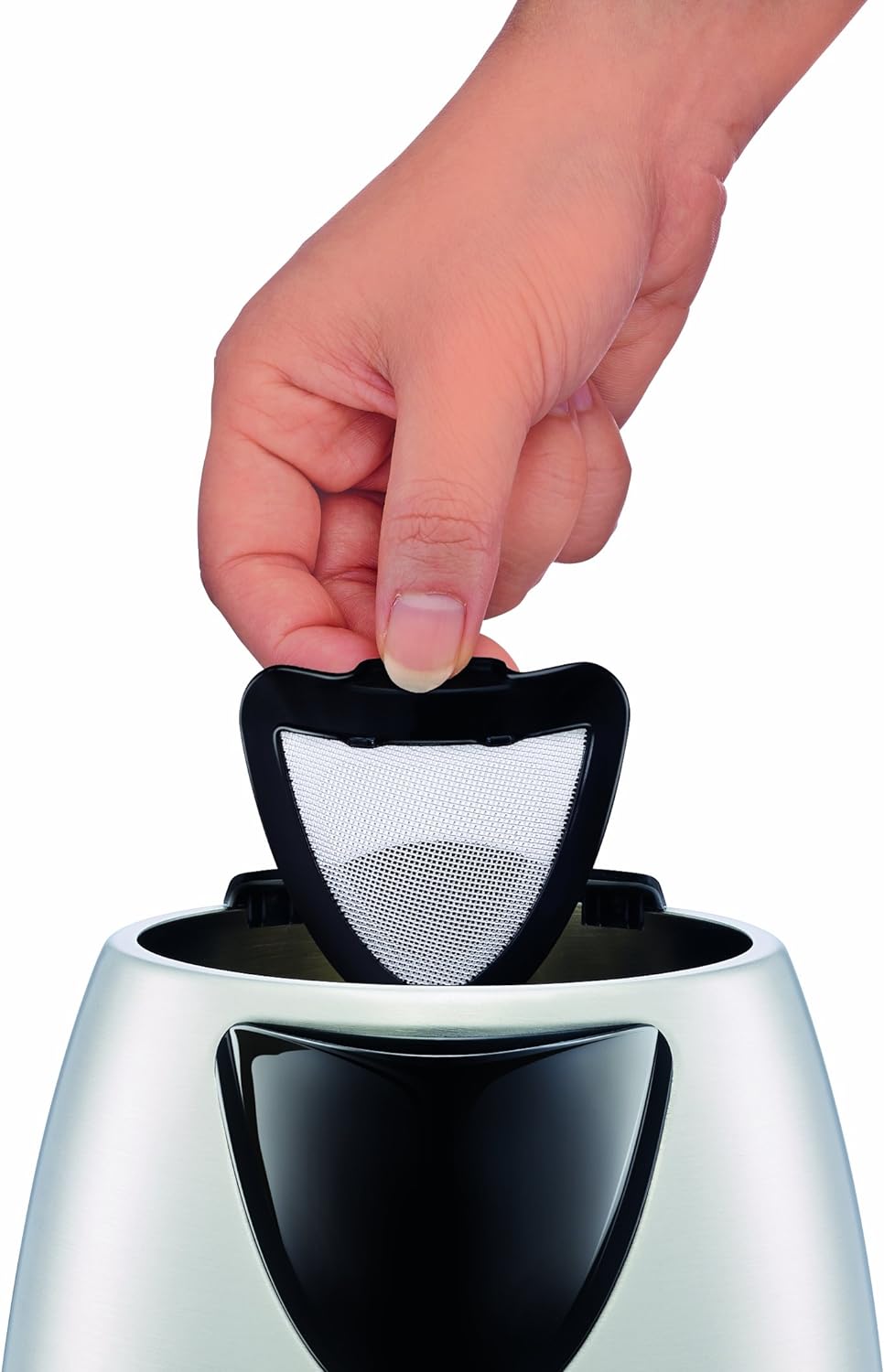 Tefal Dialog KI150D27 Stainless Steel Kettle – 1.7L, 2400W Fast Boil with 360° Base & Safety Shut-Off