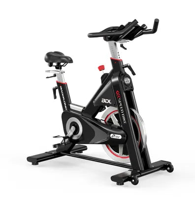 Military-Grade Commercial Spin Bike – Heavy-Duty Indoor Cycling Bike with 18kg Flywheel & Adjustable Resistance