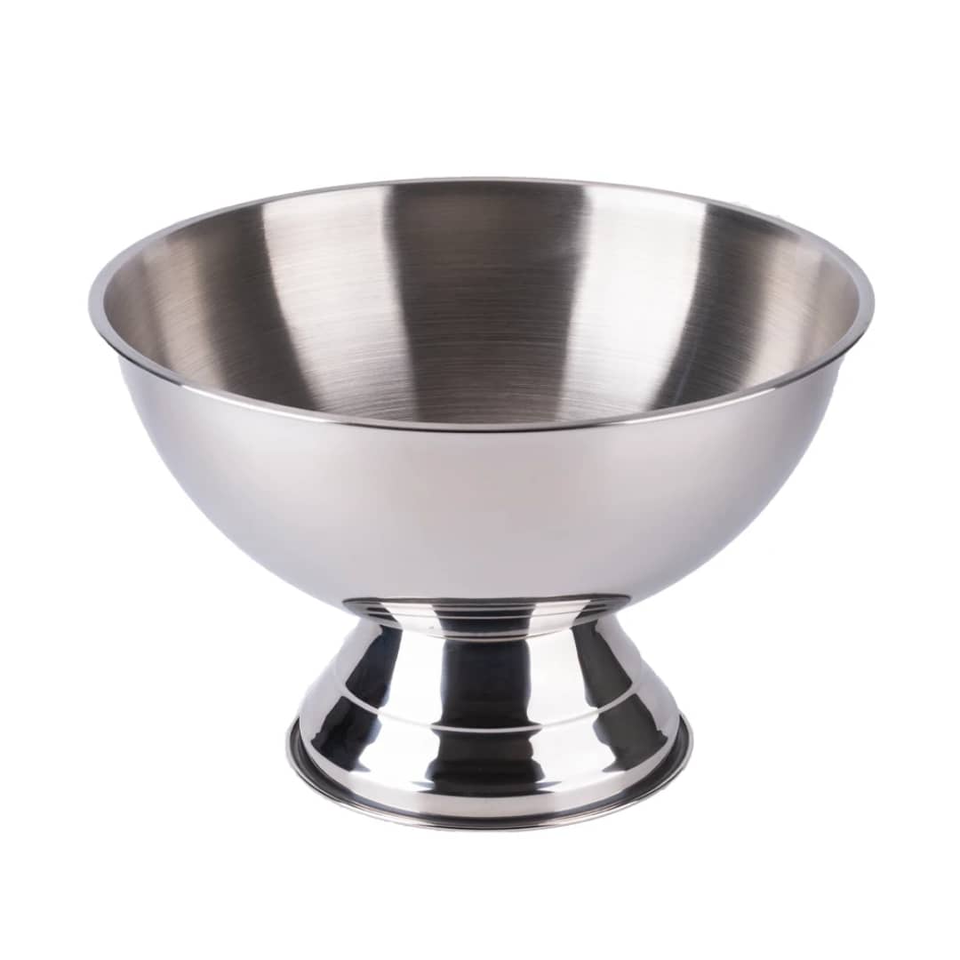 Elegance 304 Stainless Steel Double-Wall Insulated Champagne & Wine Ice Bucket | Large Capacity Mirror Finish Chiller Bowl for Parties, Bars, and Home Entertainment