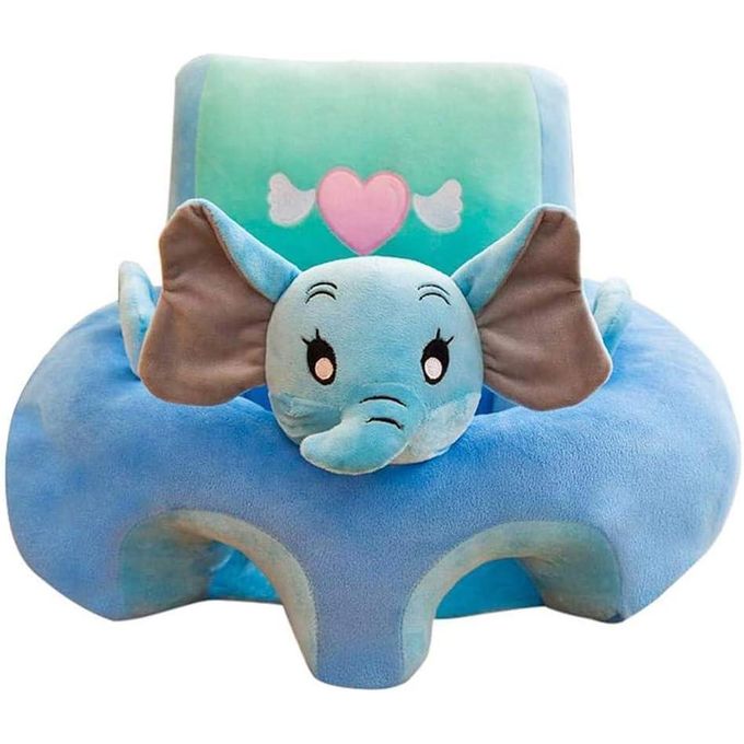 Infant Sitting Chair | Safe Baby Sofa Support Chair | Super Soft Plush, Ergonomic Back Design, Non-Slip Bottom | Floor Seat for Babies
