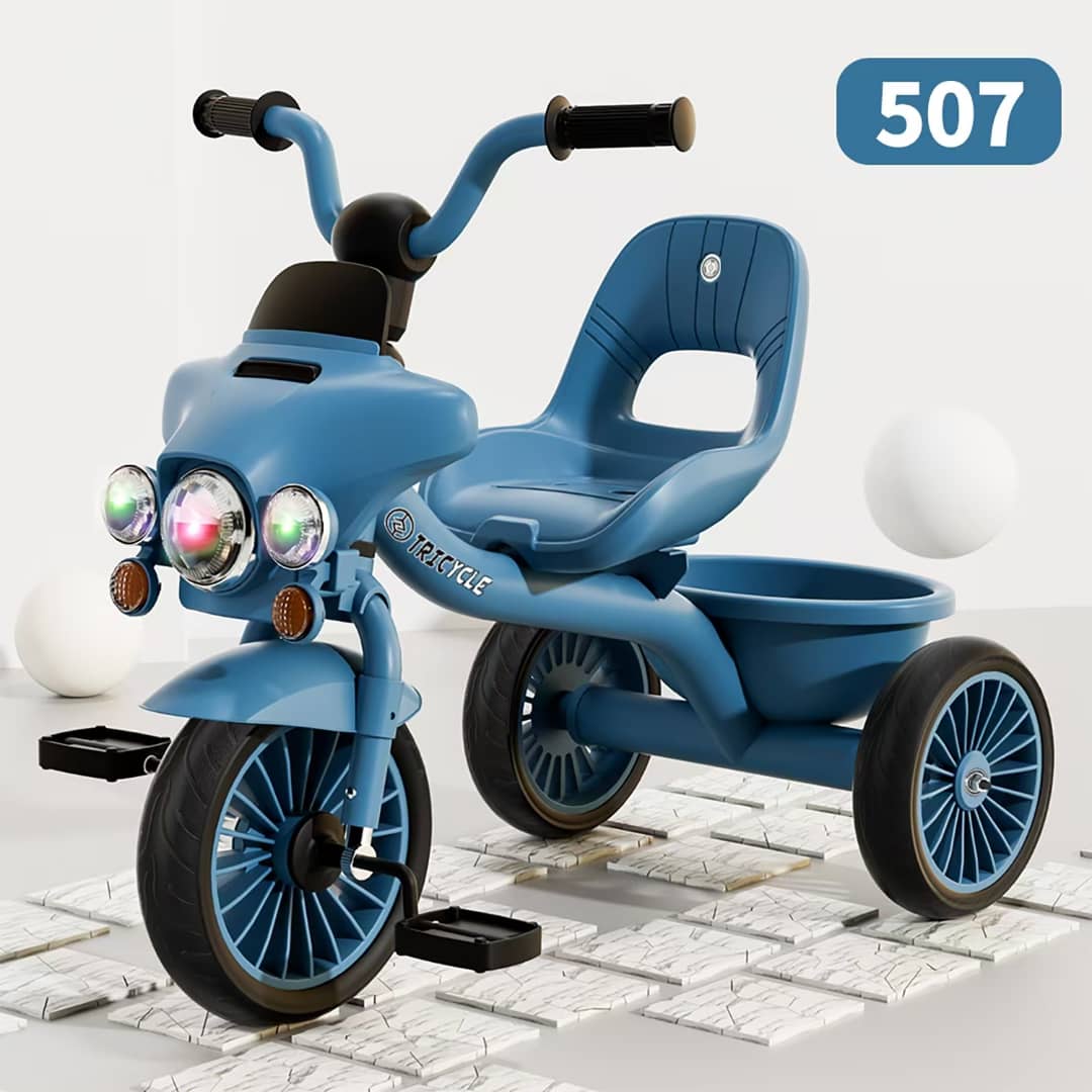 Tricycle 508 Kids Design – Music, Lights & Bear-Themed Joy Ride for Toddlers