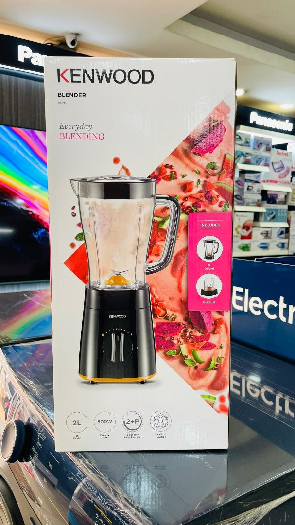 Kenwood 1.5L Blender 500W with Multi Mill & Ice Crusher | BLP15.150BK