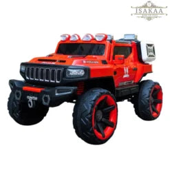 Jumbo Jeep Ride-On Car for Kids | 2-Seater 12V Electric Car with Remote Control, Bluetooth & 4WD | Up to 75kg, Ages 1-15 Years (Model JB500)