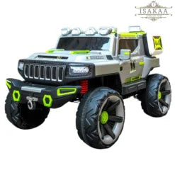 Jumbo Jeep Ride-On Car for Kids | 2-Seater 12V Electric Car with Remote Control, Bluetooth & 4WD | Up to 75kg, Ages 1-15 Years (Model JB500)