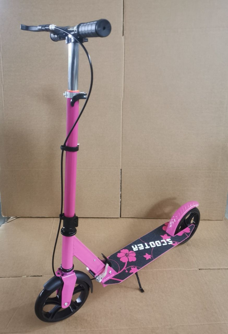 Foldable Kids Scooter 2-Wheels | Adjustable Height & Handbrake | Durable Aluminum Scooter for Children Aged 6-13 Years