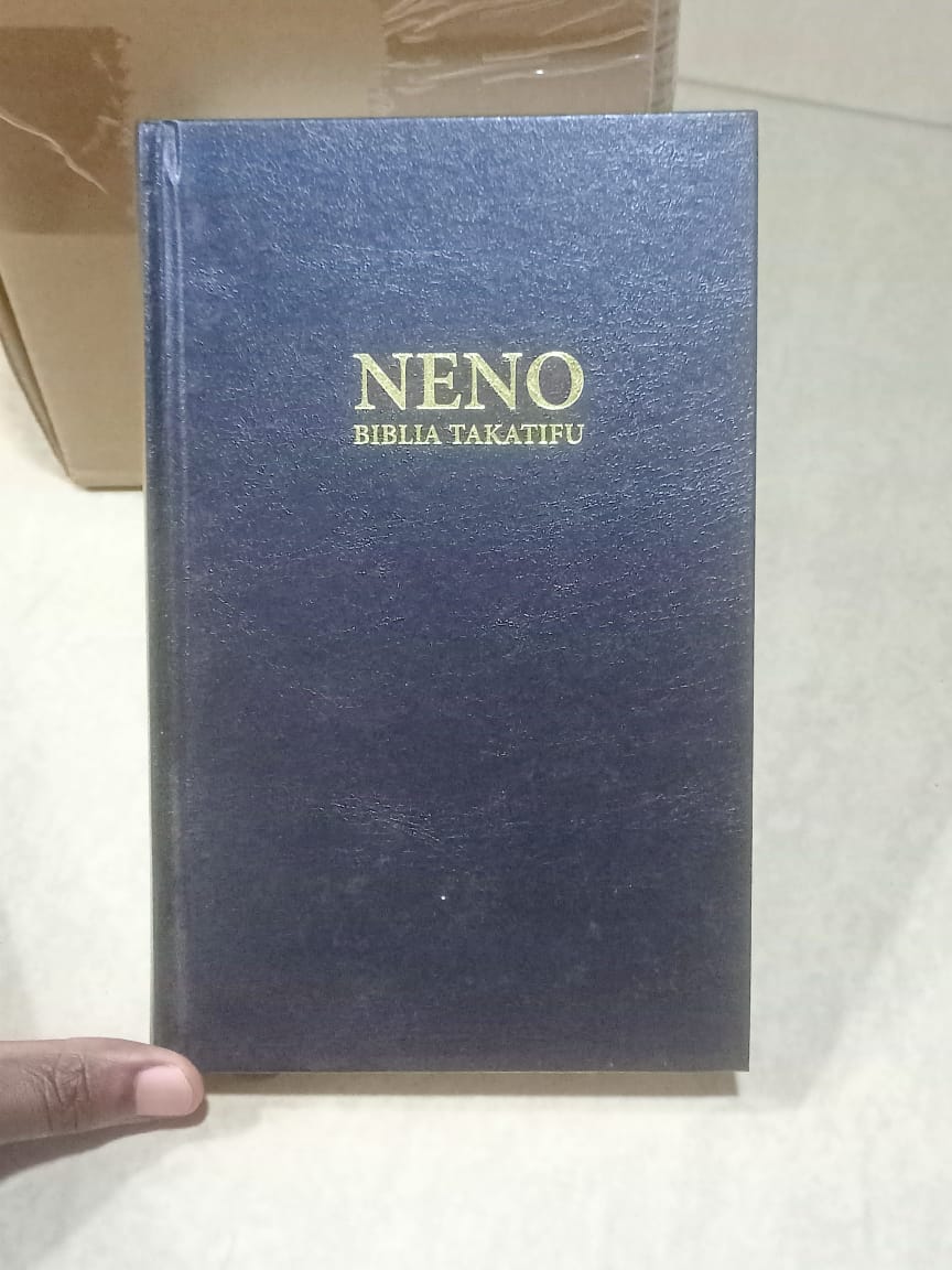 Swahili Contemporary Version Bible | Kiswahili Translation | Medium Black Hardcover with Ribbon Marker
