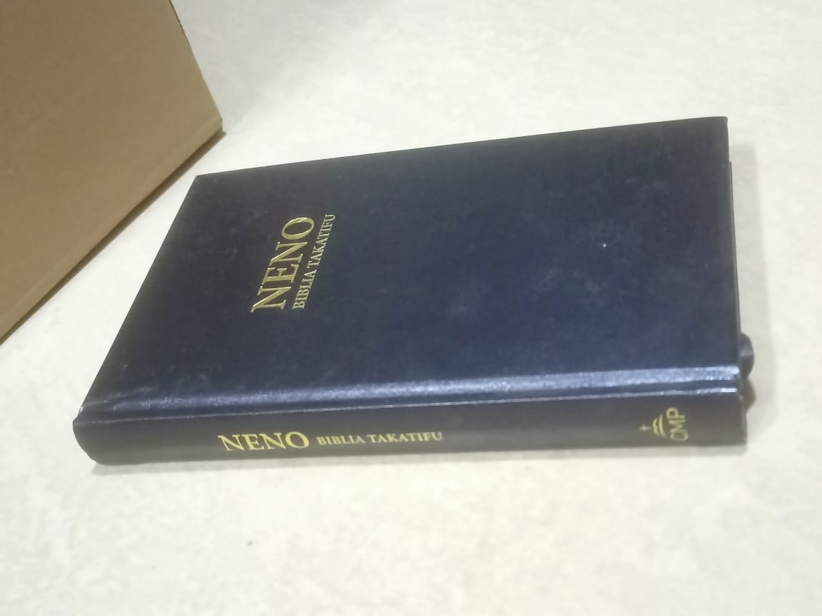 Swahili Contemporary Version Bible | Kiswahili Translation | Medium Black Hardcover with Ribbon Marker