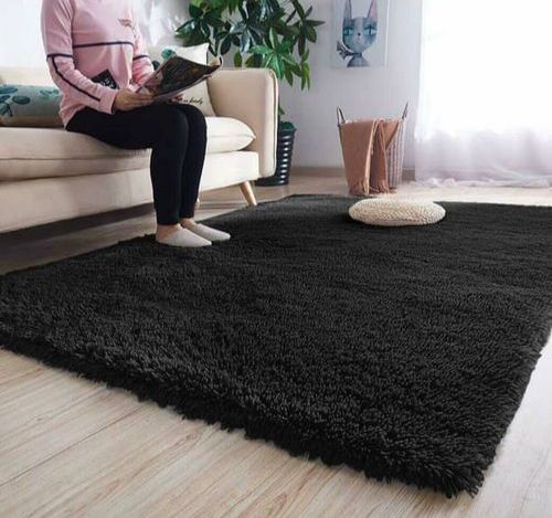 Super Soft Shaggy Rug - Fluffy Plush Indoor Area Rug for Bedroom & Living Room, Non-Slip Velvet Carpet Easy to Clean