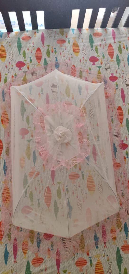 Auto Pop-Up Portable Baby Crib with Mosquito Net - Ultralight Travel Bed for Infants & Toddlers, Cotton Gift Box