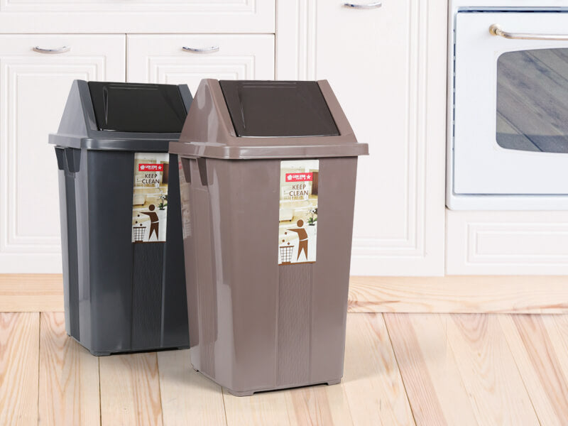 50L Lion Star Pedal Bin – Durable Plastic Dustbin for Home & Office