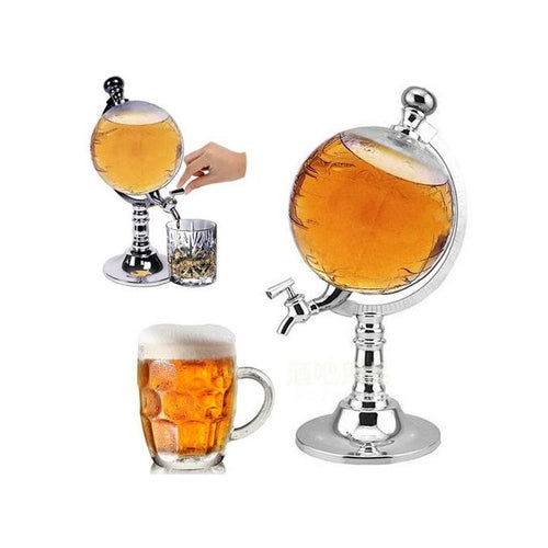 1.5L Liquor Dispenser – Melamine Globe Drink Jar with Faucet