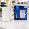 Midea 1.5L Double Wall Electric Kettle – 1800W Fast Boil, MK-SH15