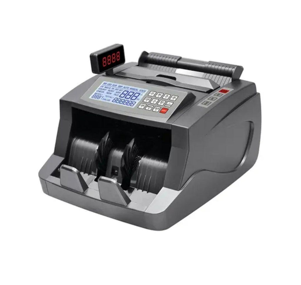 Money Counter Machine with UV/MG/IR/3D Counterfeit Detection | Automatic Currency Counting Machine (LCD Display) - LIFE STORES UGANDA