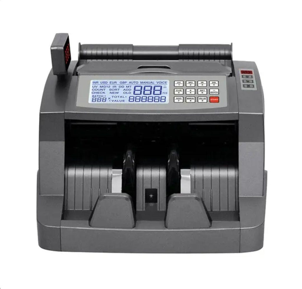 Money Counter Machine with UV/MG/IR/3D Counterfeit Detection | Automatic Currency Counting Machine (LCD Display) - LIFE STORES UGANDA