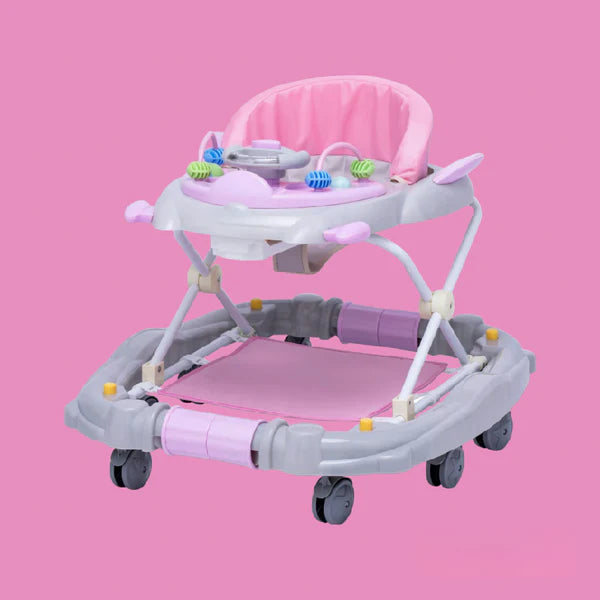 4-in-1 Multi Functional Baby Walker | Convertible Activity Center, Push Walker, Ride-On & Learning Toy | For Infants & Toddlers