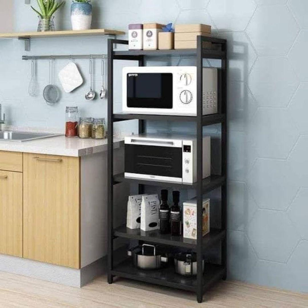 Multipurpose Wall Shelf | 5-Tier Storage Organizer & Display Shelf – Customizable & Space-Saving - LIFE STORES UGANDA
