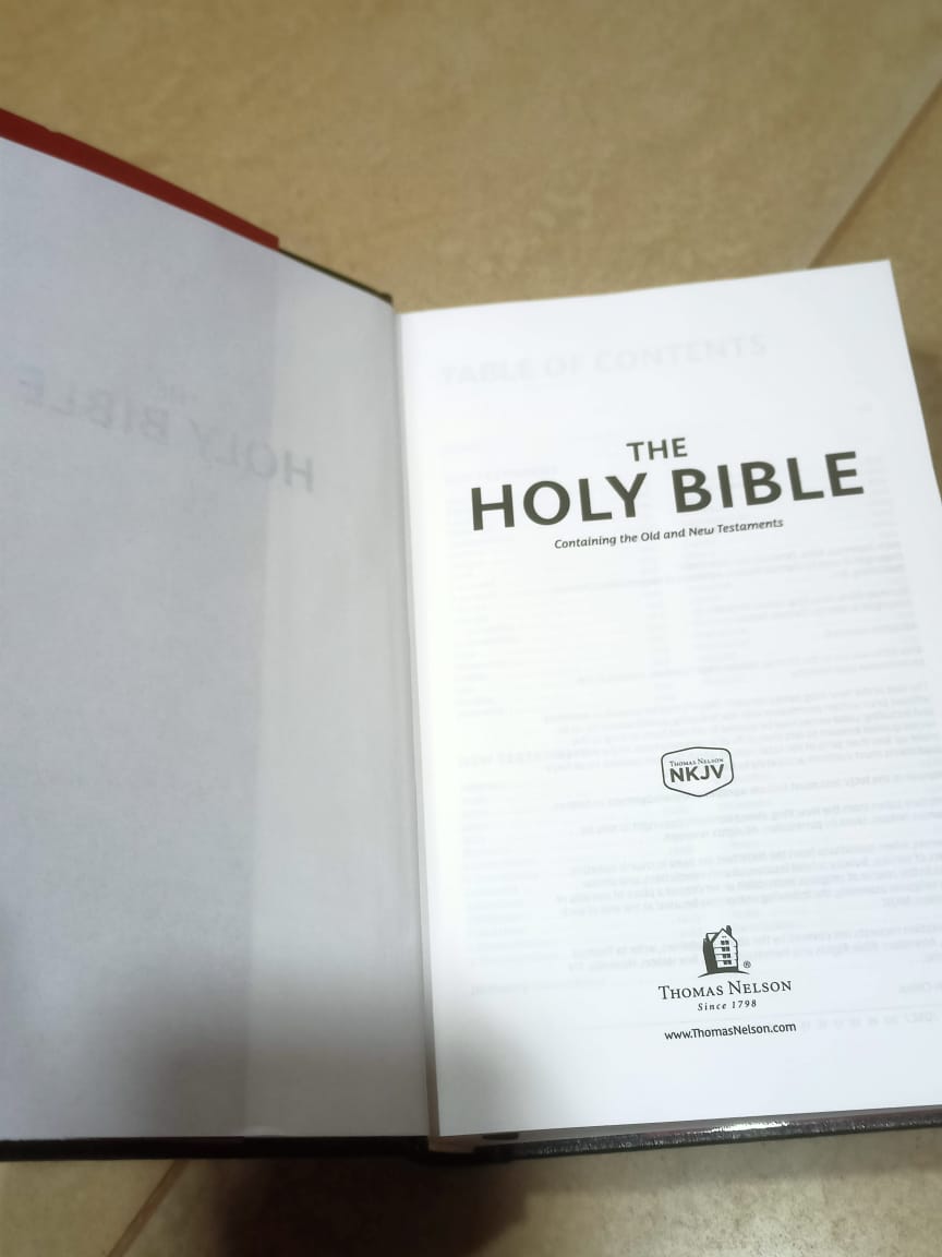 Holy Bible NKJV Large Print | Big Font Easy-to-Read Edition | New King James Version with Durable Hardcover