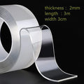 Nano Self Adhesive Tape – Heavy Duty Double-Sided Tape, Washable & Reusable, Strong Adhesion, No Marks, Multi-Purpose Sticky Pads for Walls, Tiles, Glass, Plastic (Small Size) - LIFE STORES UGANDA