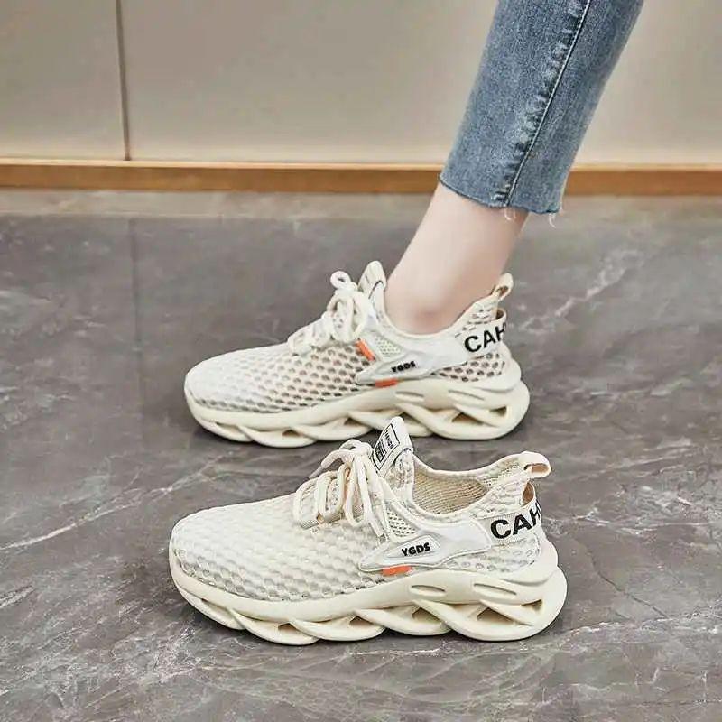 Summer Fly-Knit Sneakers – Versatile Mesh Breathable - LIFE STORES UGANDA