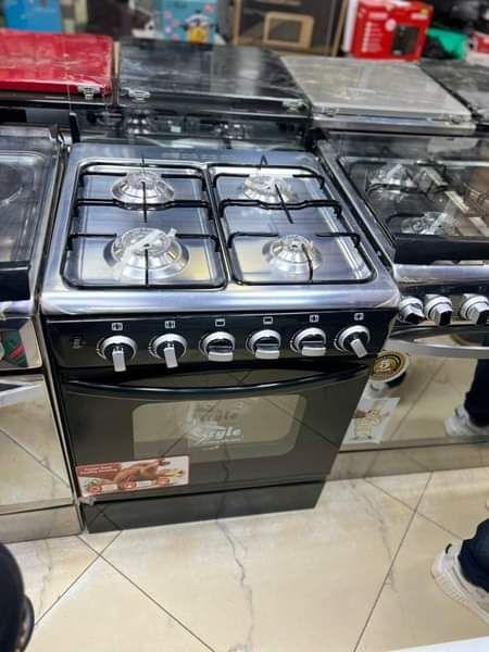 Original Style 50x50cm Full Gas Cooker with Electric Oven – Black - LIFE STORES UGANDA