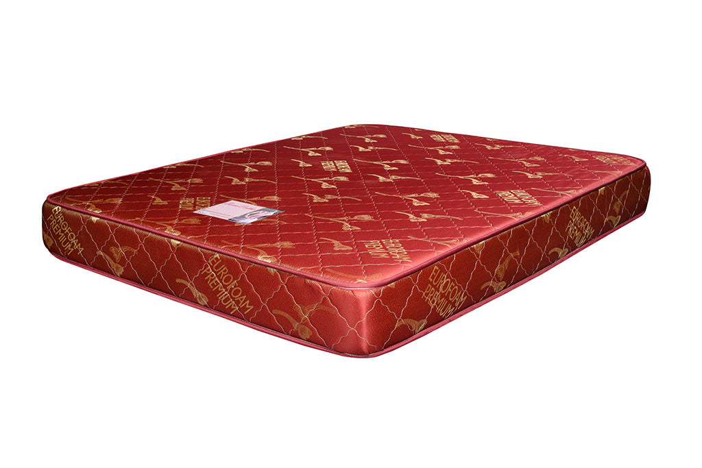 Orthopedic Mattress Chocolate Flower - 5x6ft 8-Inch with Rebonded Foam & High Density Layer, Quilted Pressure Relief