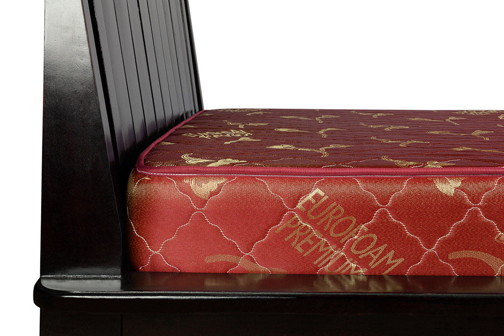 Orthopedic Mattress Chocolate Flower - 5x6ft 8-Inch with Rebonded Foam & High Density Layer, Quilted Pressure Relief